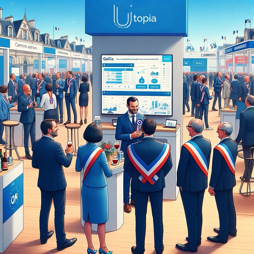 Utopia présente la gestion relation citoyen au salon des maires